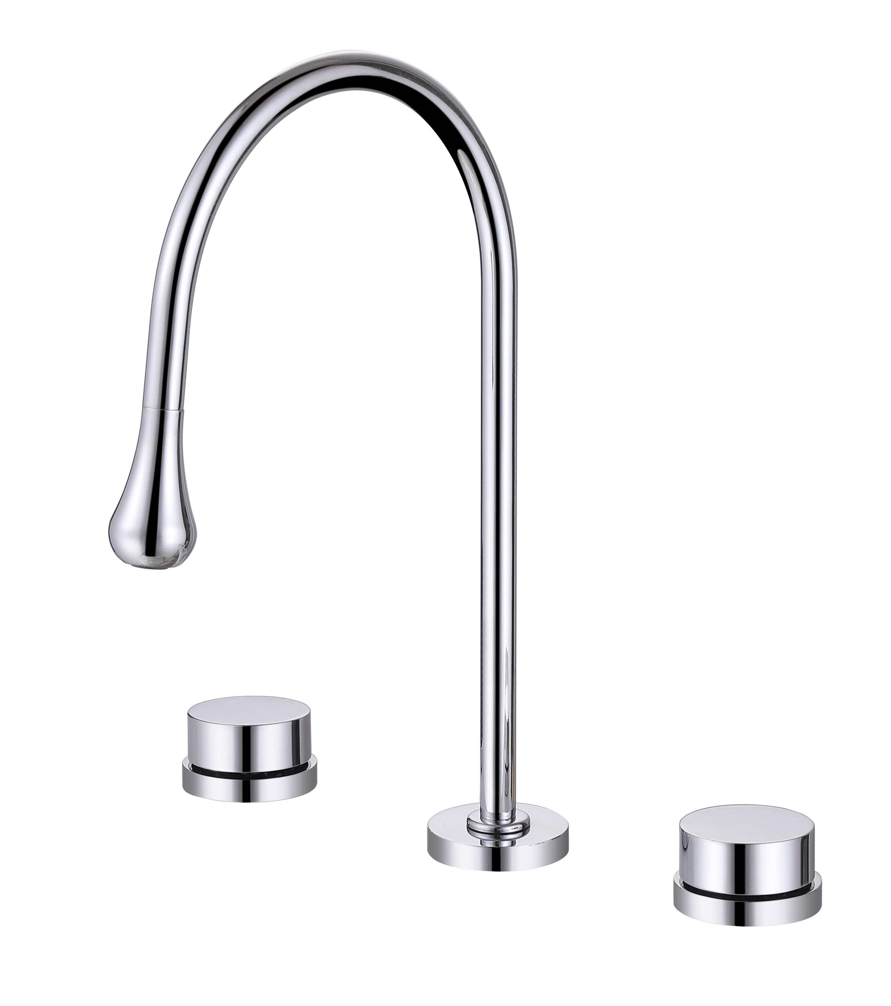 Modern Chrome Kitchen Faucet Set