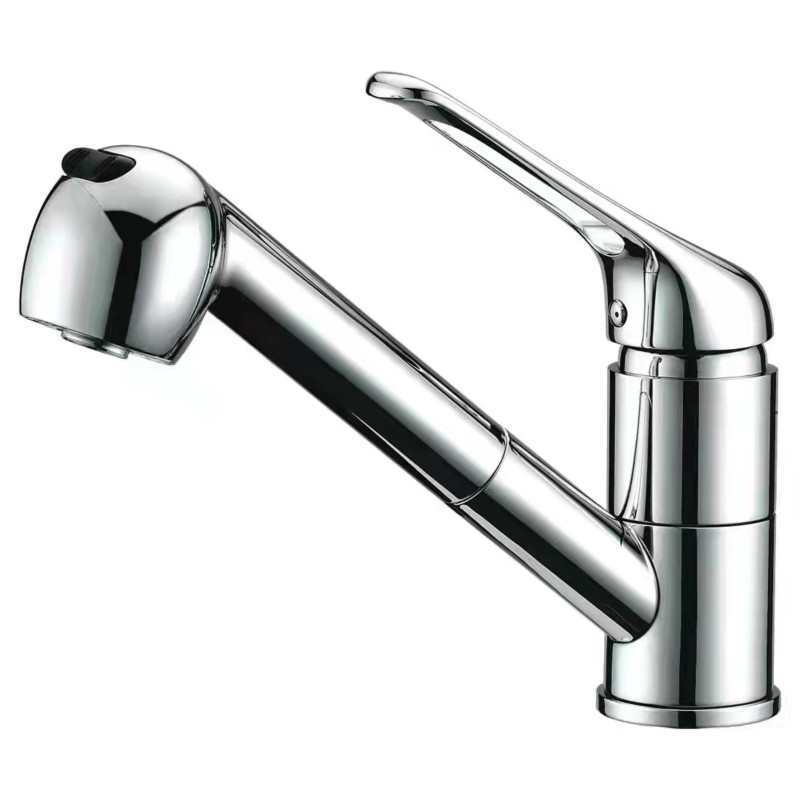Modern Chrome Kitchen Faucet