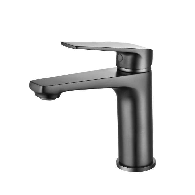 Modern Matte Black Bathroom Faucet