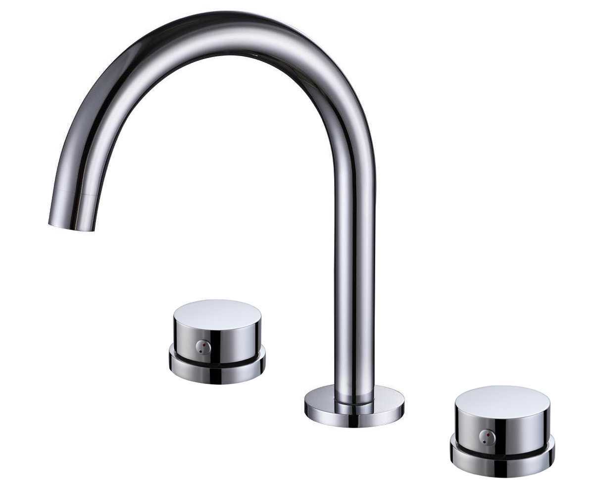 Modern Chrome Kitchen Faucet Set
