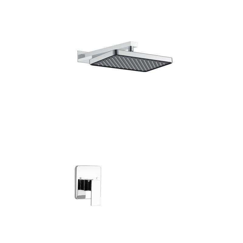 Modern Square Rainfall Shower Set