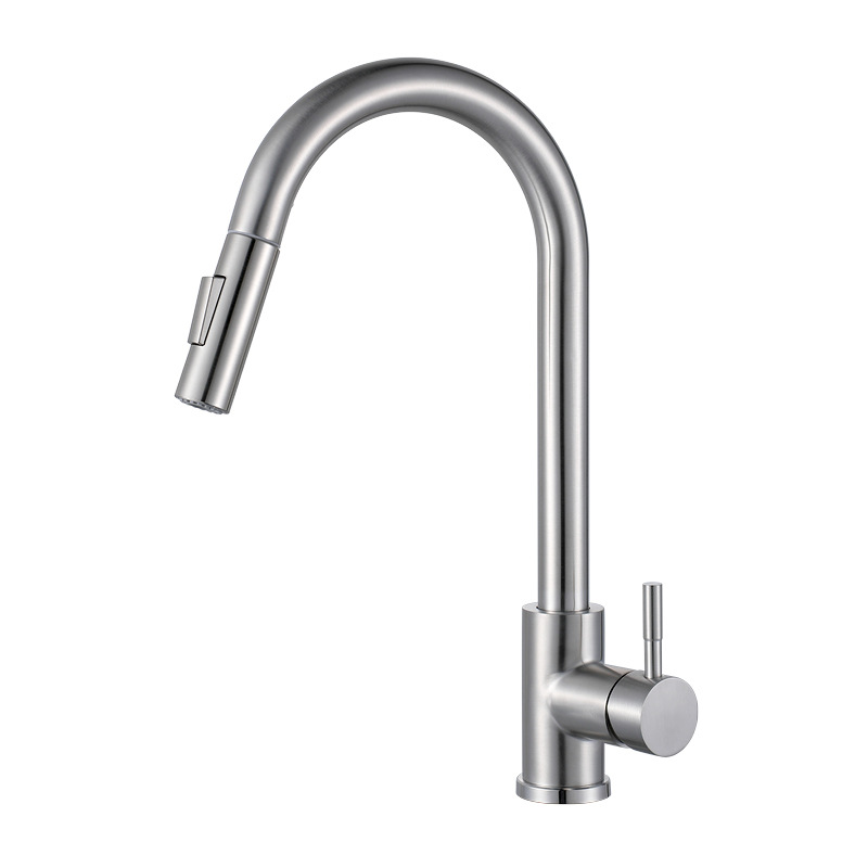 Modern Stainless Steel Kitchen Faucet