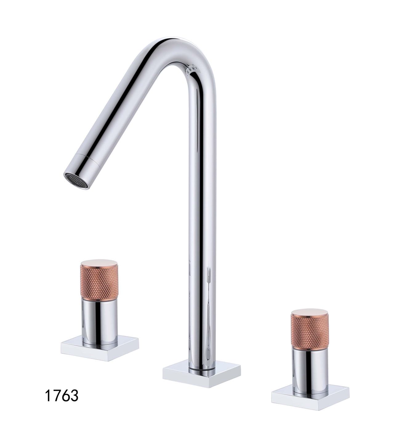 Modern Chrome Bathroom Faucet Set