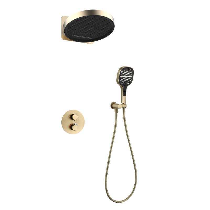 Modern Brass Shower Set