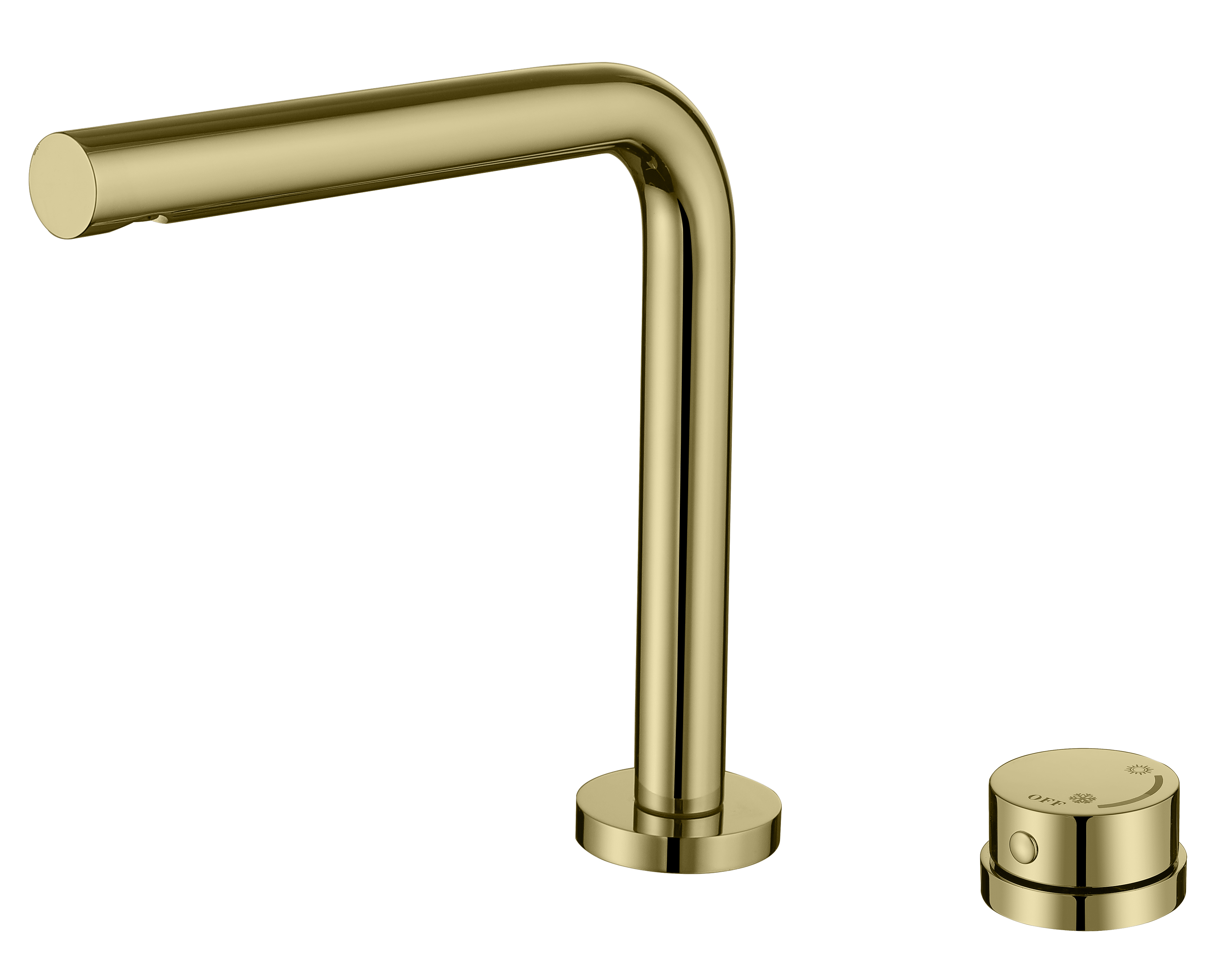Brushed Gold Kitchen Faucet