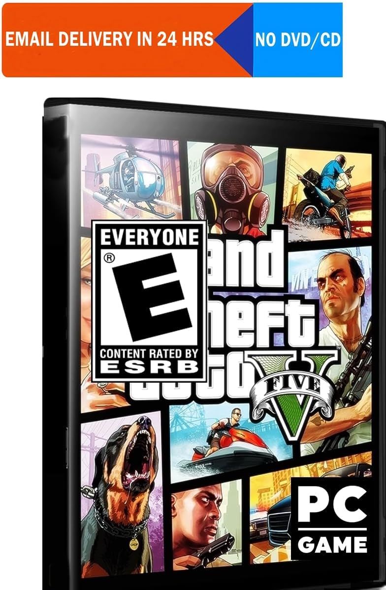 GTA 5 | PC Game | EMAIL DELIVERY IN 24 HRS - (Offline Mode/No REDEEM* Code)ใ๐๐ ๐๐ ๐๐ ๐๐๐ใ