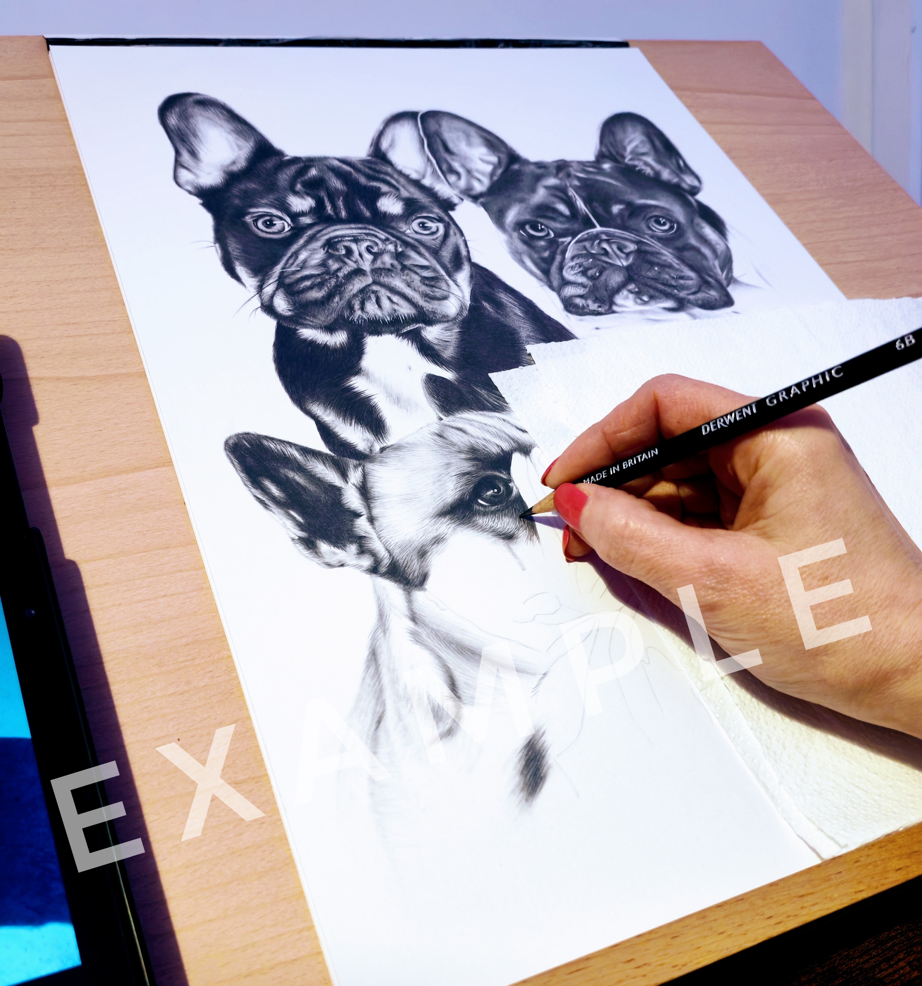 A3 size Custom Portrait | Themed Art