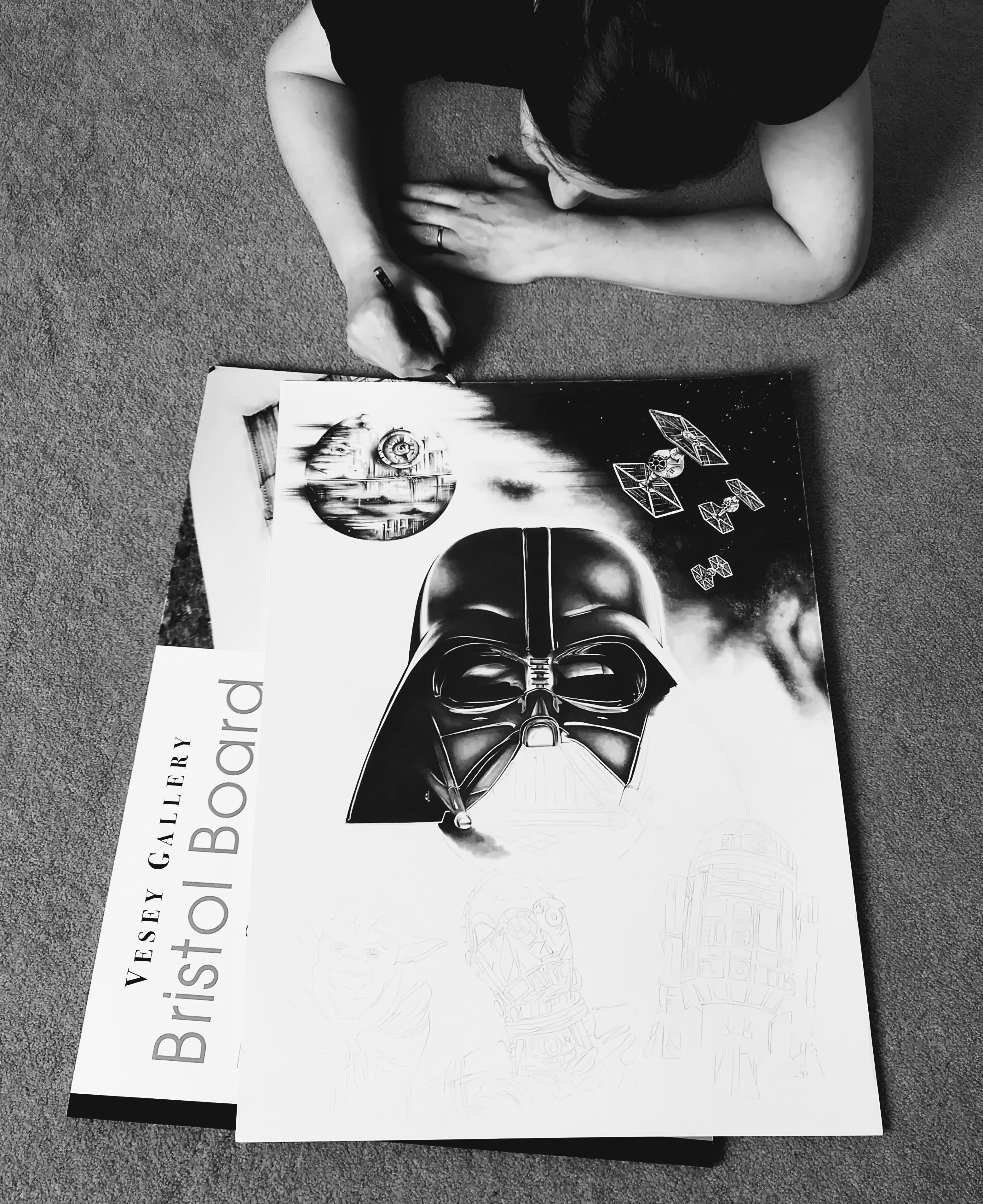 War of the Stars | ORIGINAL DRAWING | A2 size