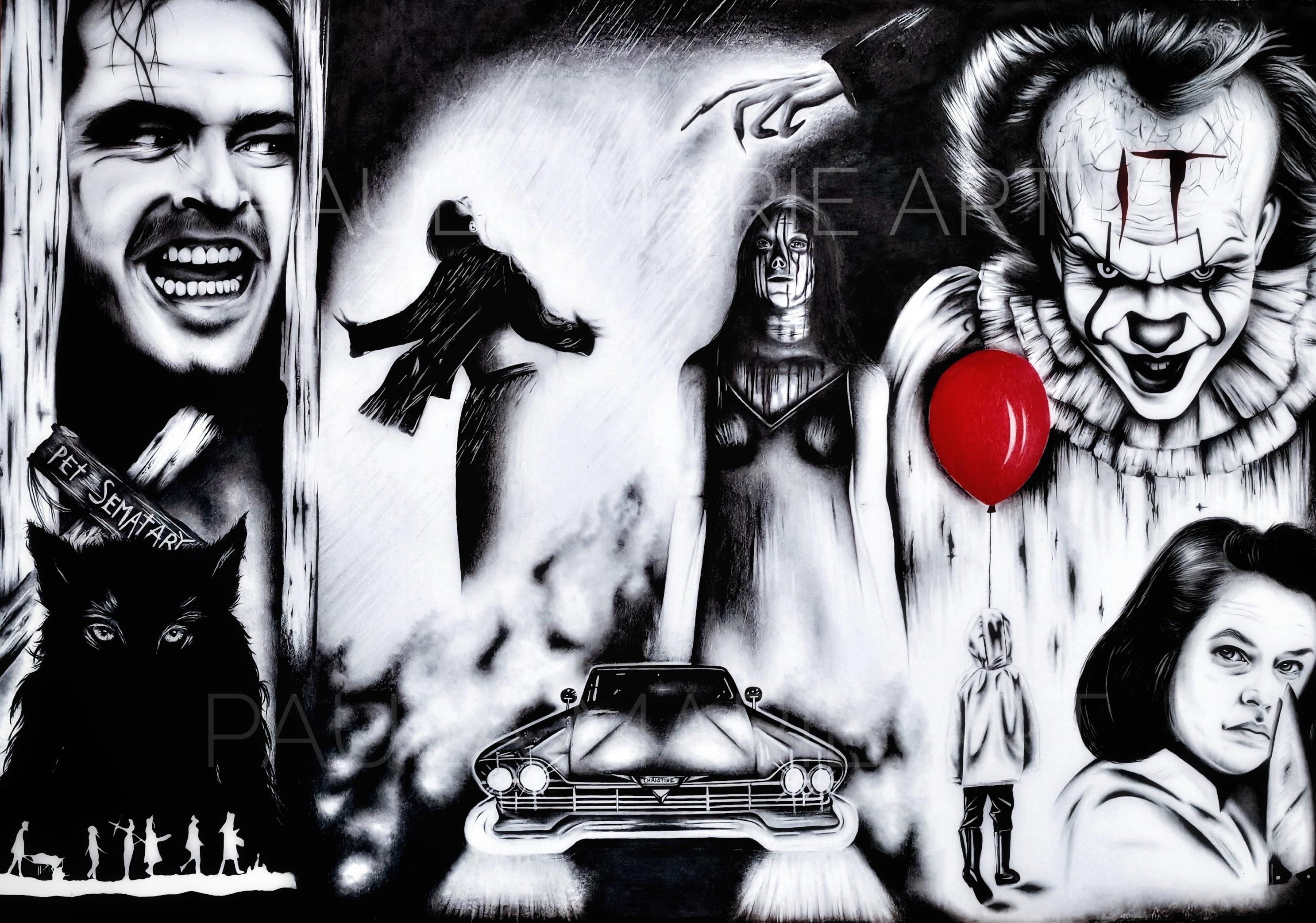 Night Terrors | Canvas | Ready to hang | A3 size