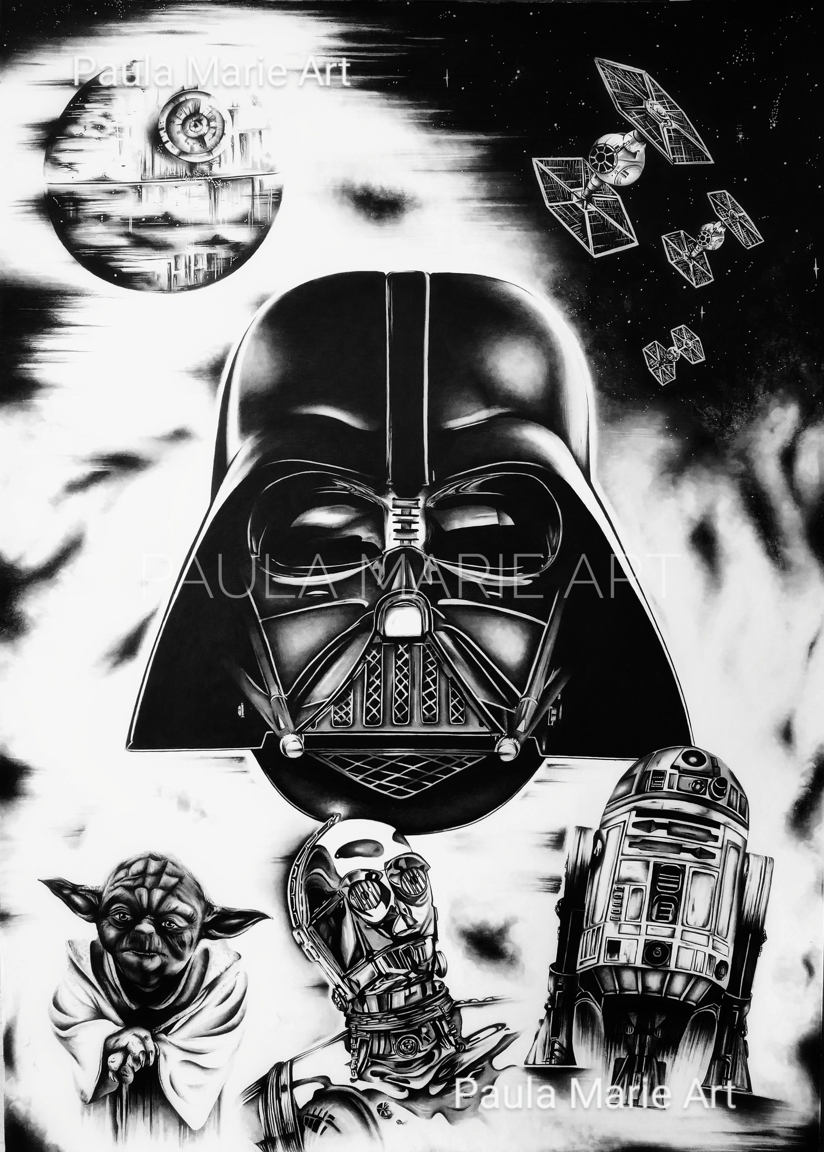 War of the Stars | ORIGINAL DRAWING | A2 size