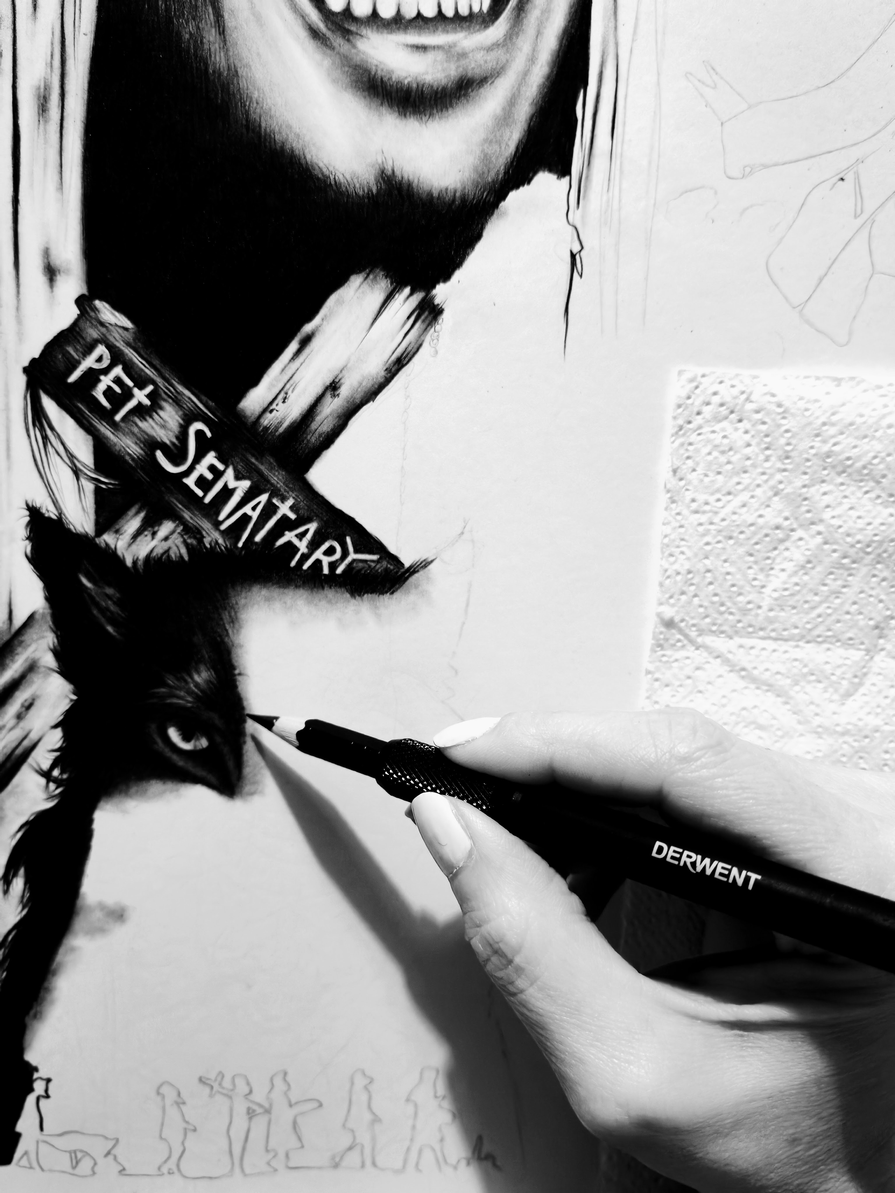 Night Terrors | Canvas | Ready to hang | A3 size