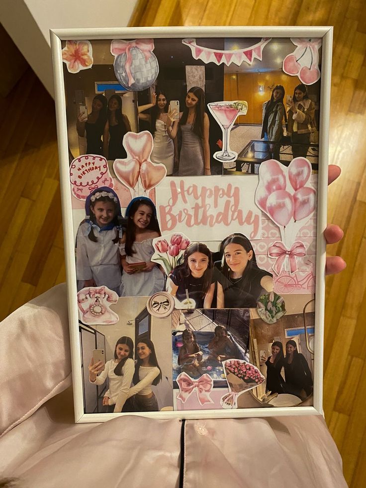 Personalized Birthday Photo Collage Frame