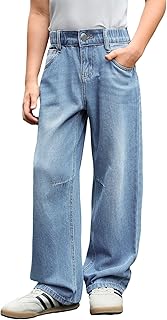 Kids Wide Leg Denim Jeans