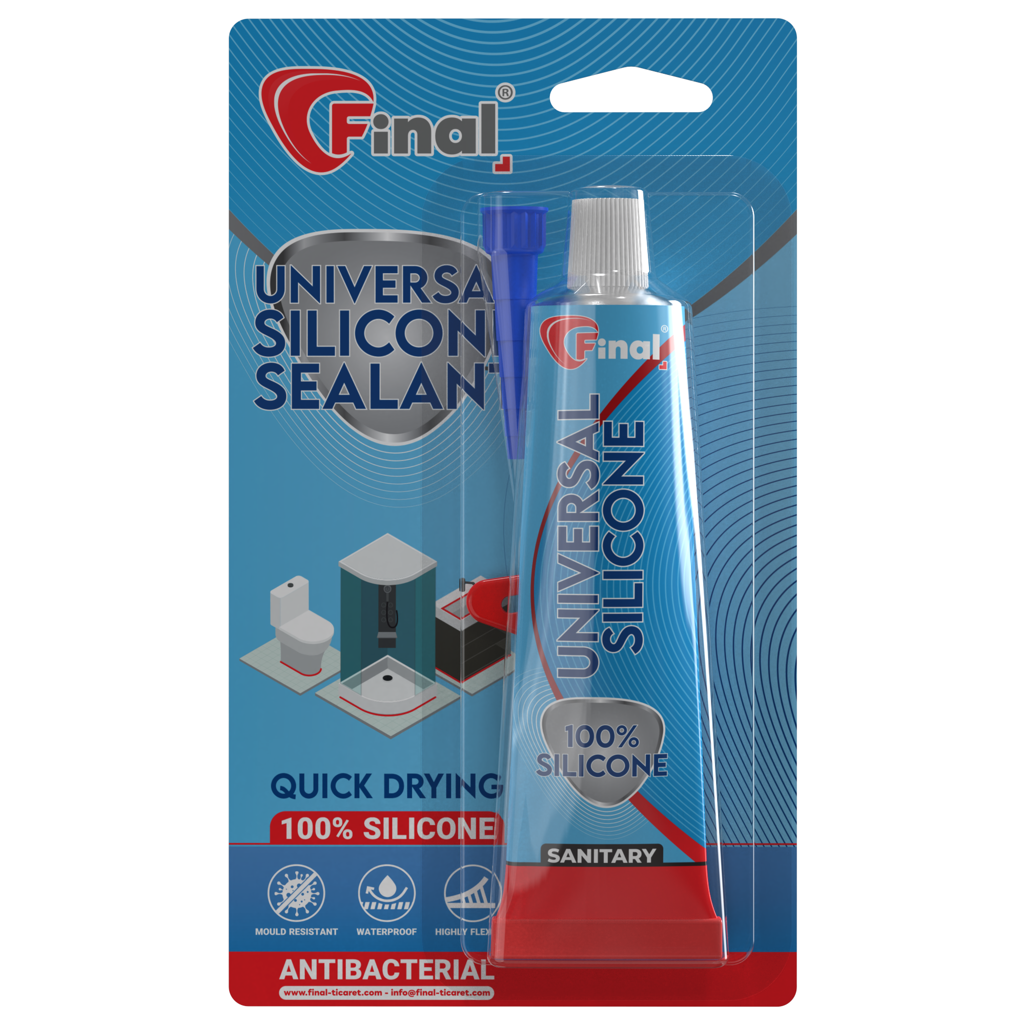 Universal Silikon Mastik 85 q