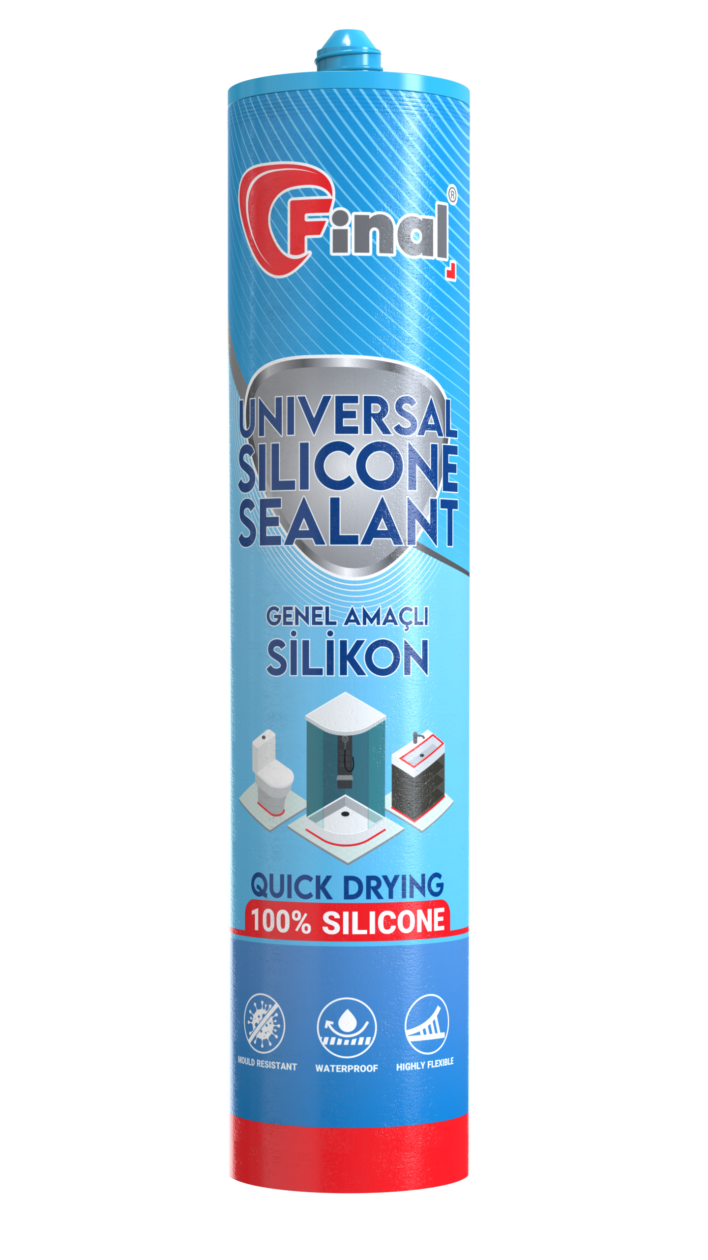 Universal Silikon Mastik 450 q