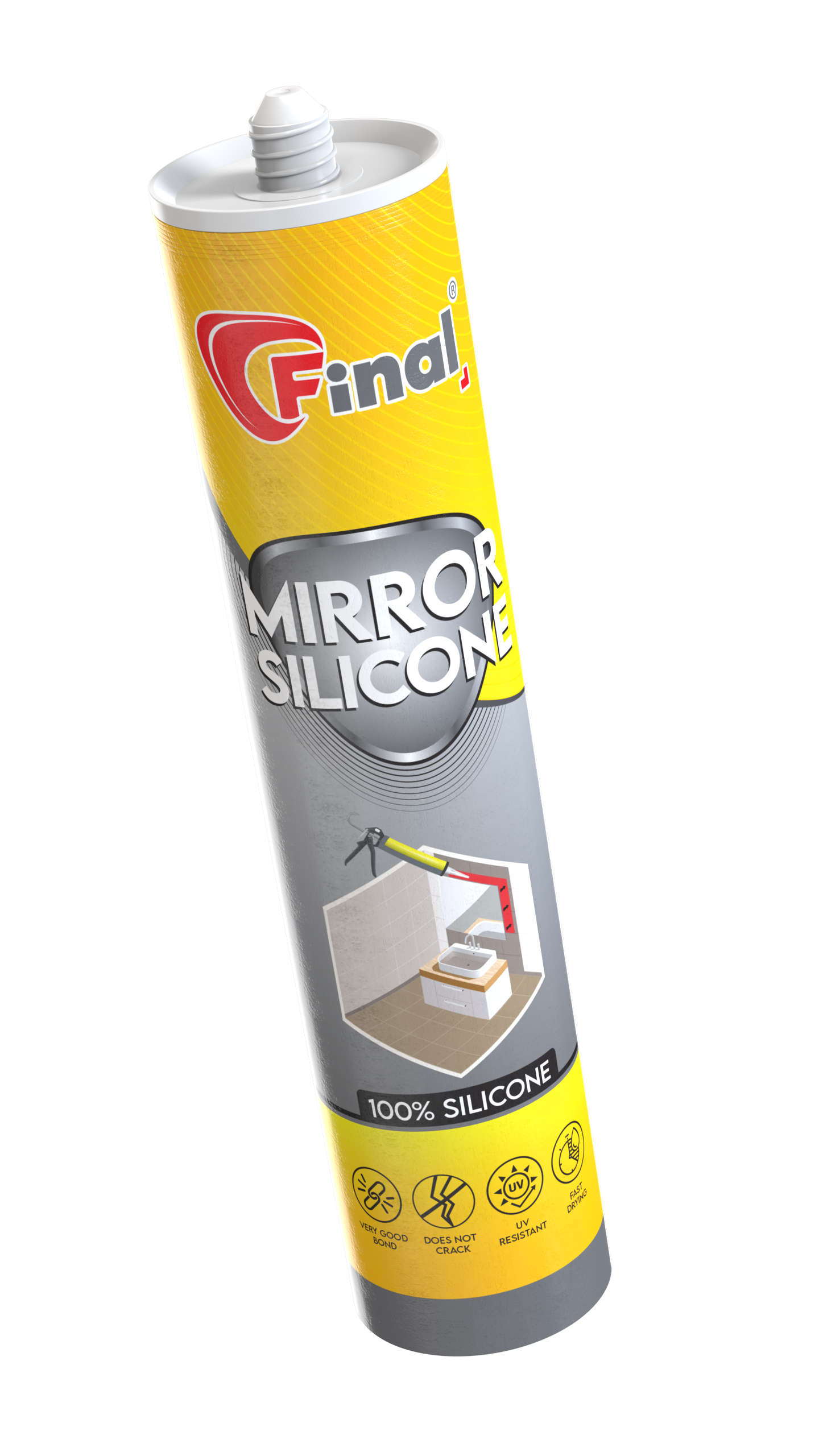 Güzgü üçün Silikon 490 q