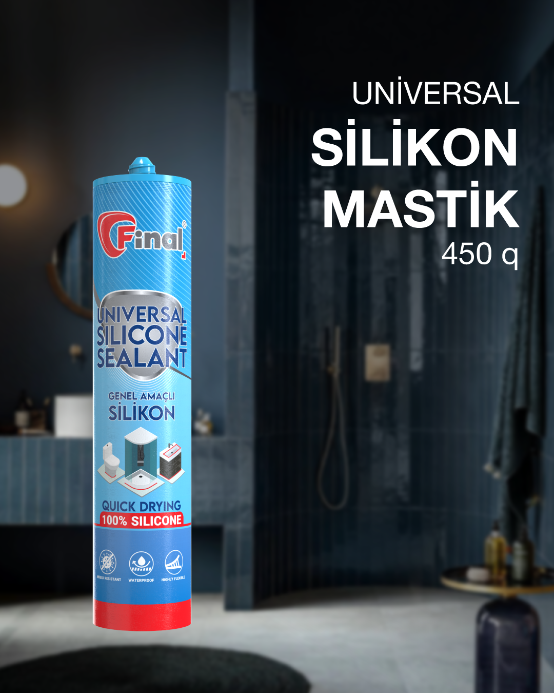 Universal Silikon Mastik 450 q