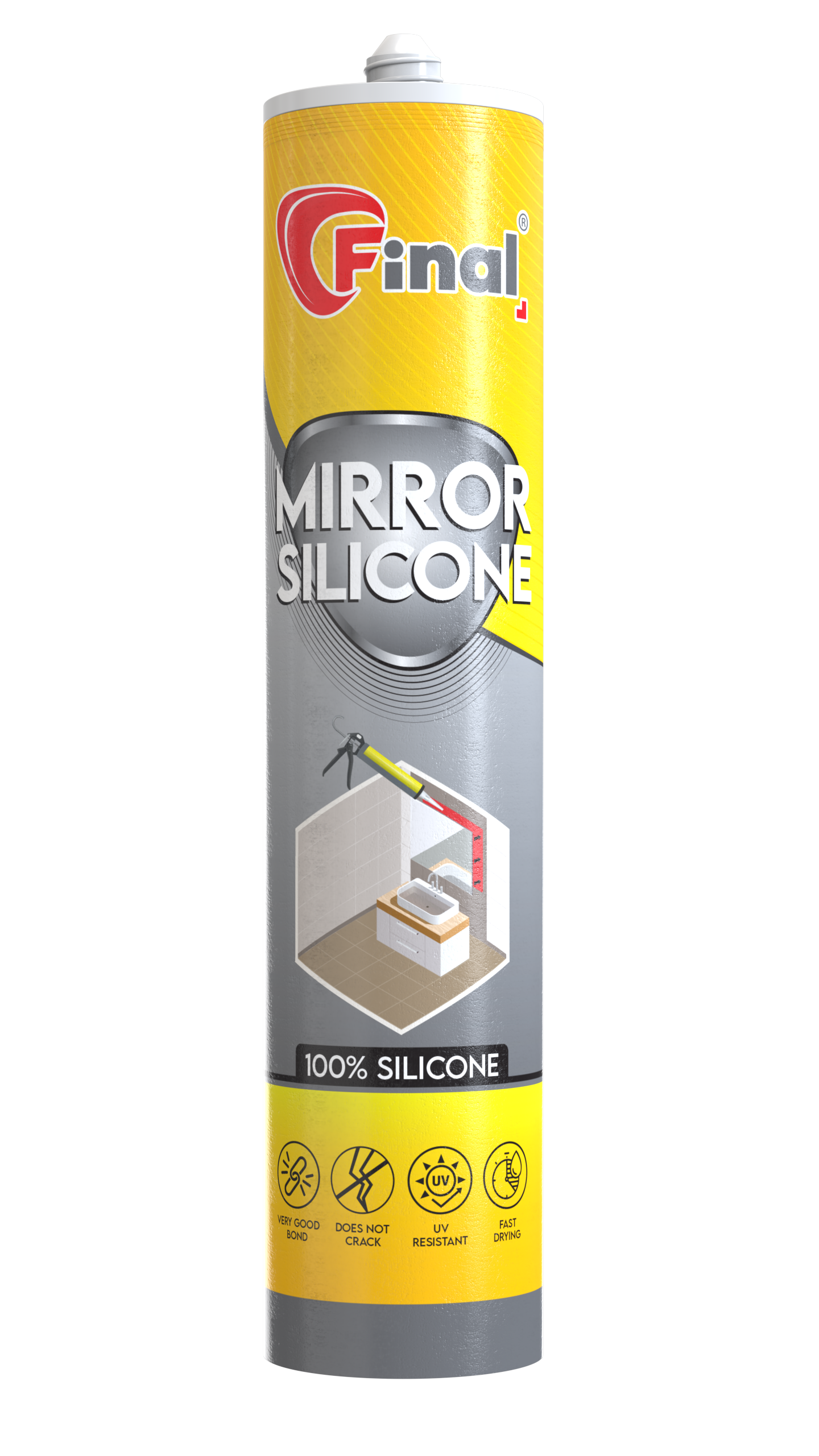 Güzgü üçün Silikon 490 q