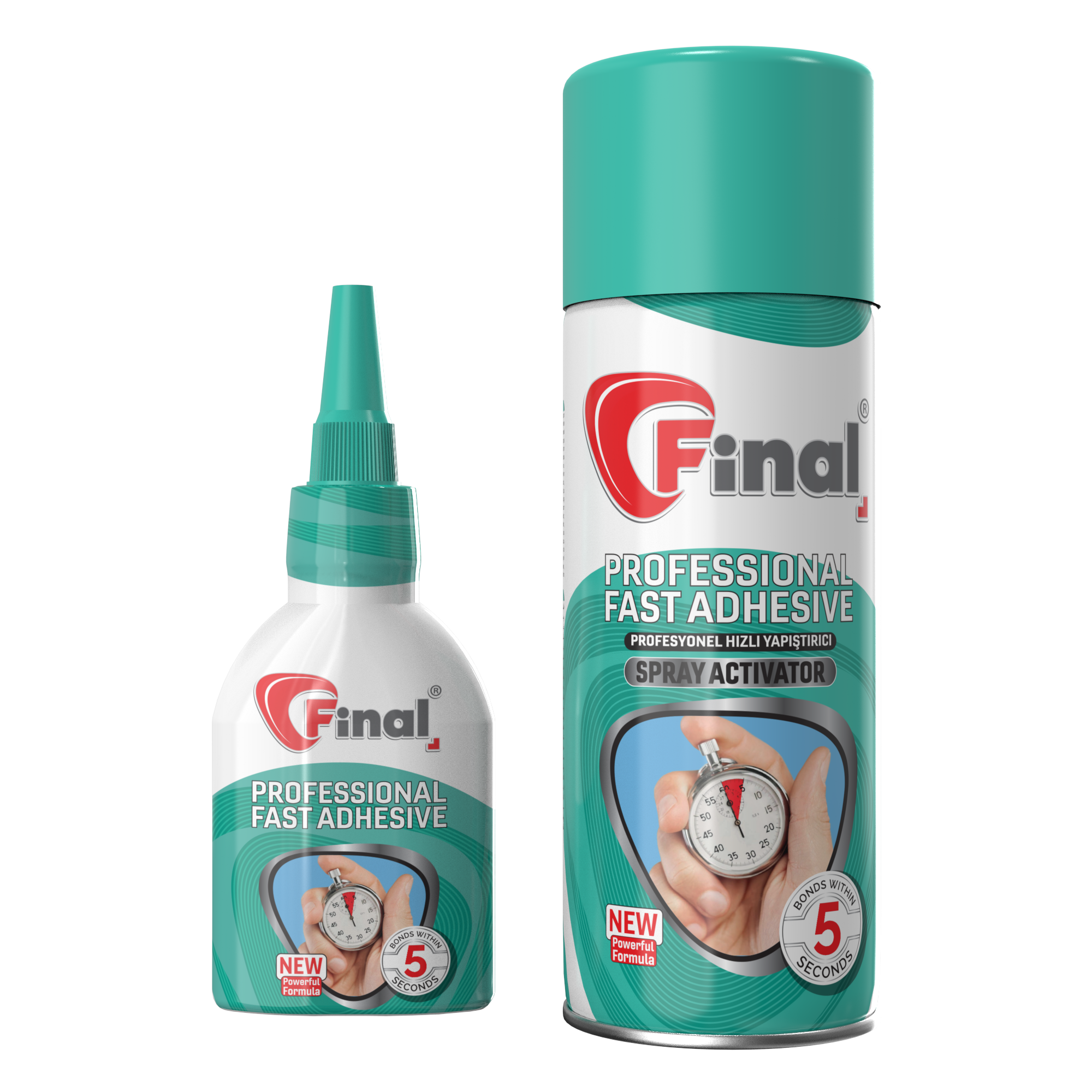 Universal Yapışdırıcı 100 q + Quruducu Sprey 400 ml