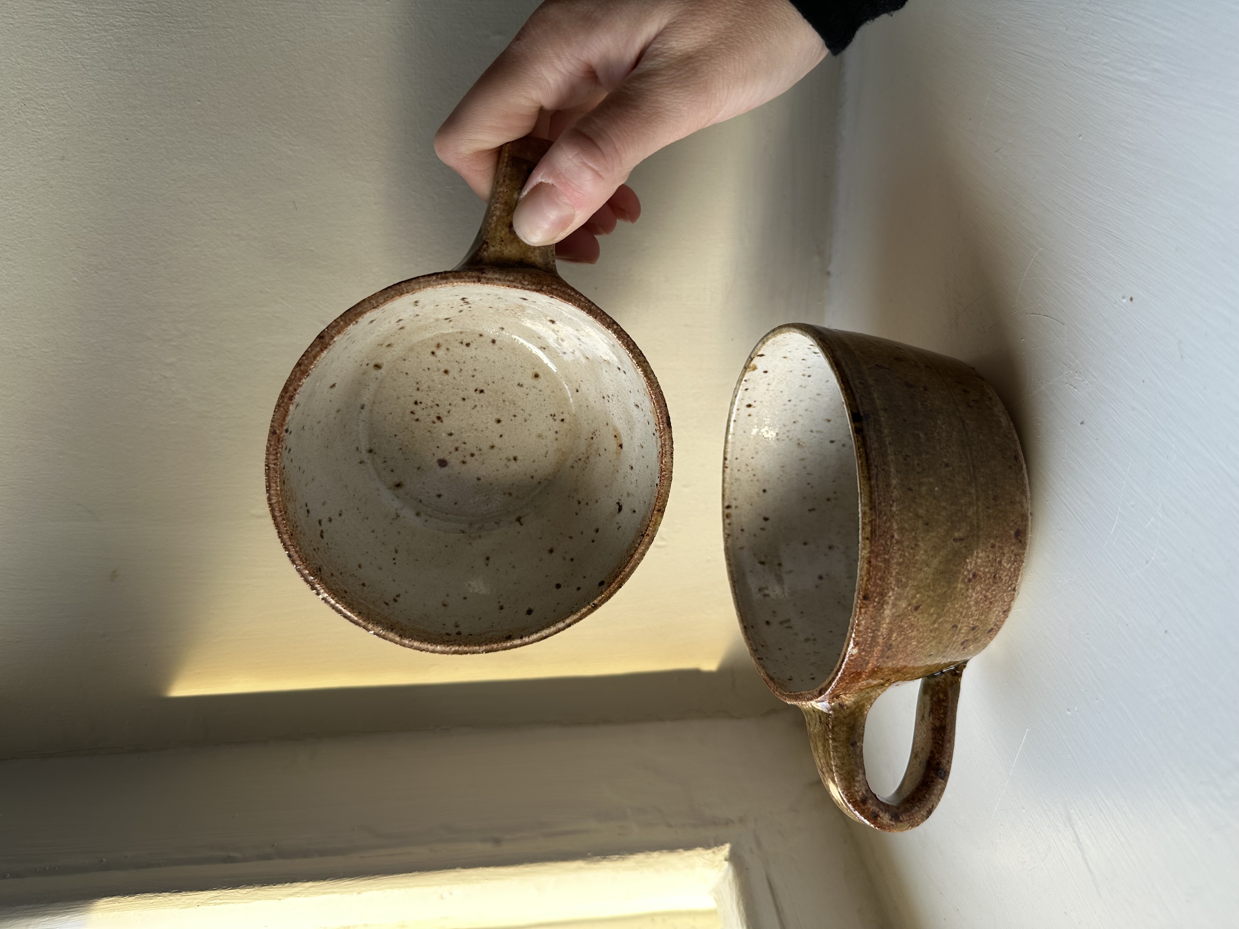 HONEY SPECKLE Mugs (Pair)