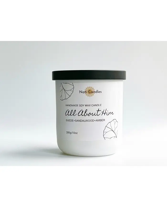 All About Him Soy Wax Candle