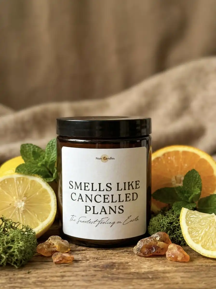 SMELLS LIKE Cancelled Plans - The Sweetest Feeling on Earth Candle