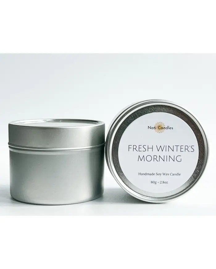 Fresh Winter's Morning Tin Candle