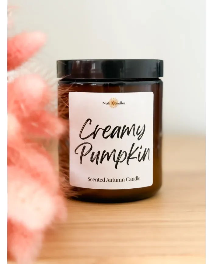 Creamy Pumpkin Soy Wax Candle