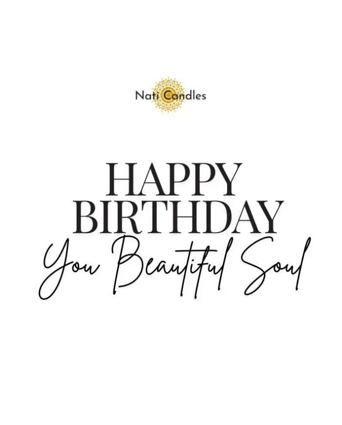 Personalised Label for A Candle