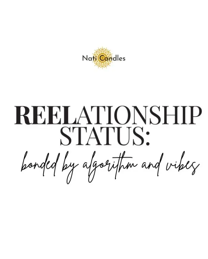 Personalised Label for A Candle