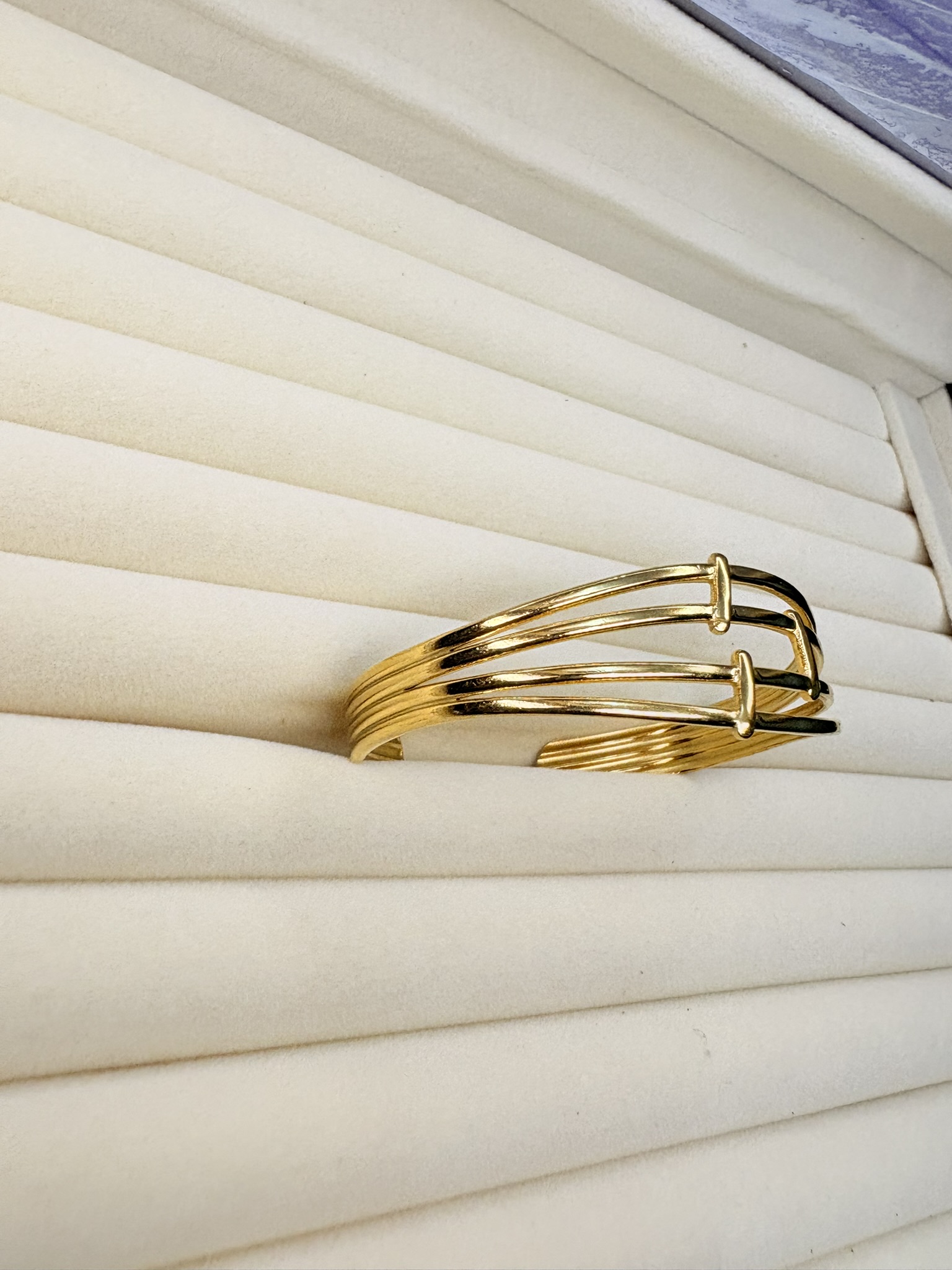 Gold Plated Cuff Bracelet