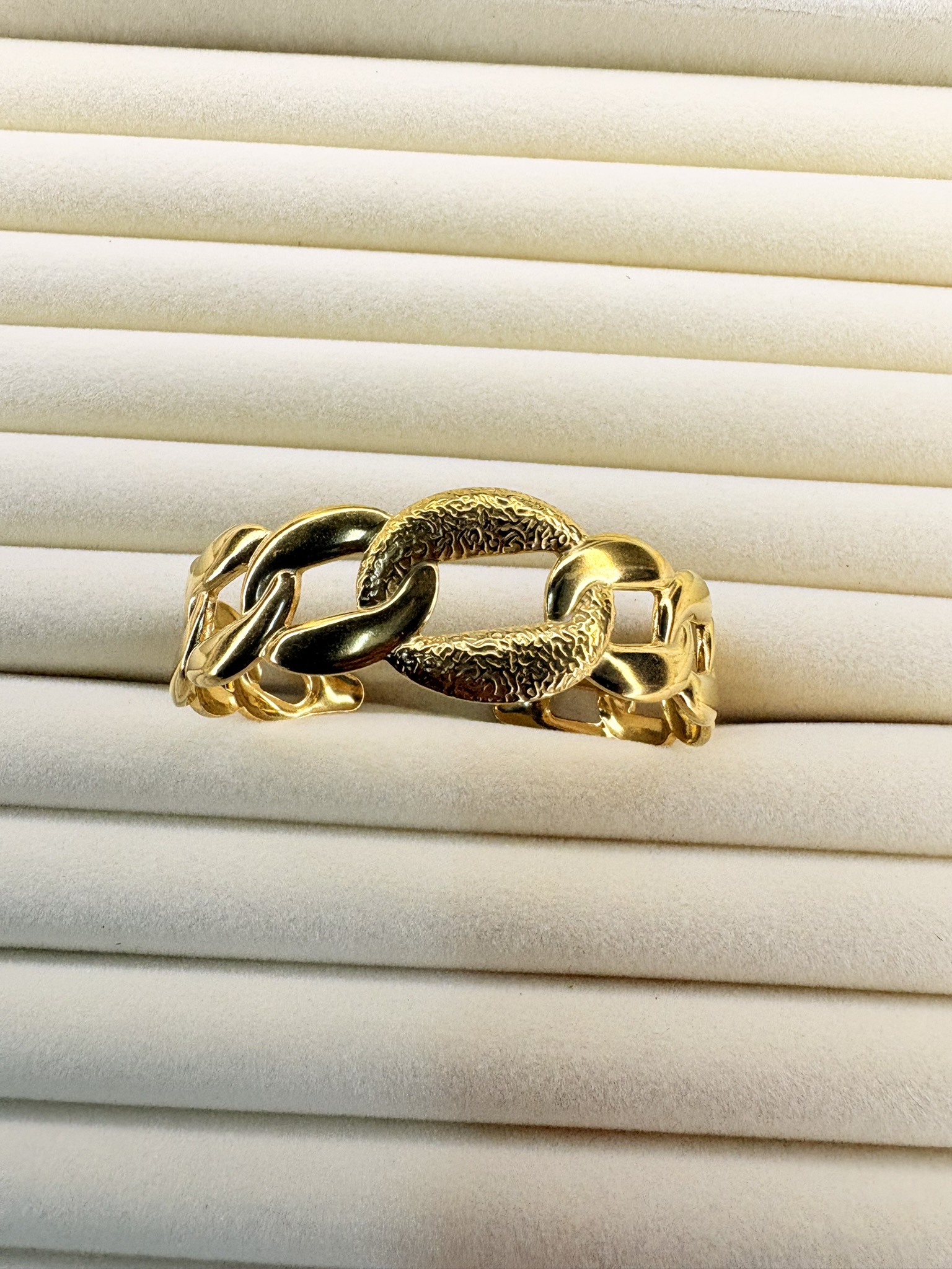 Gold Chain Link Ring