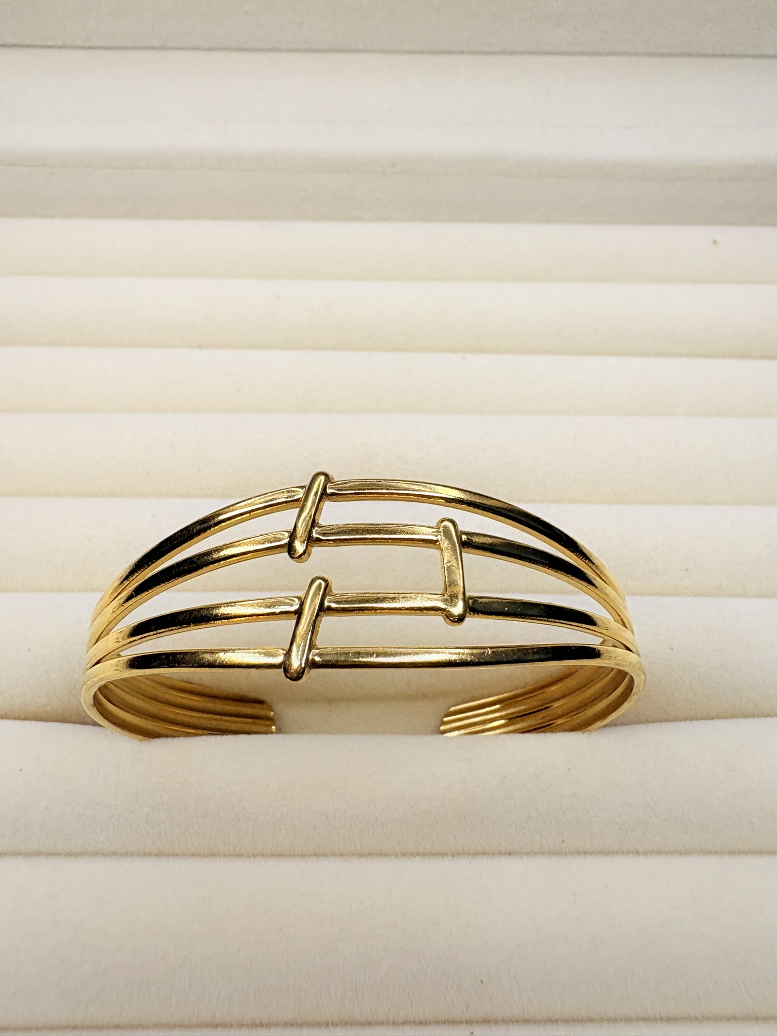 Gold Plated Cuff Bracelet