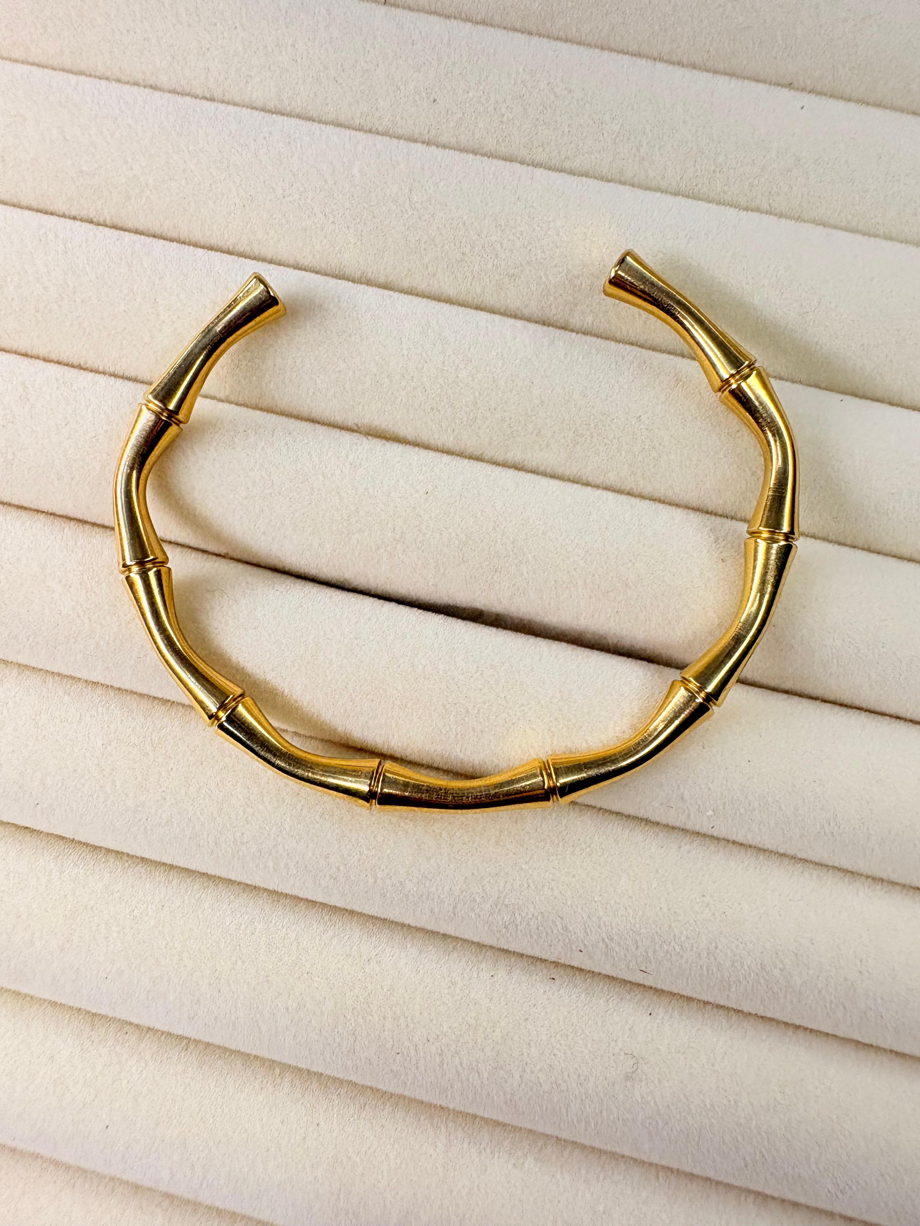 Open  Bamboo Bracelet