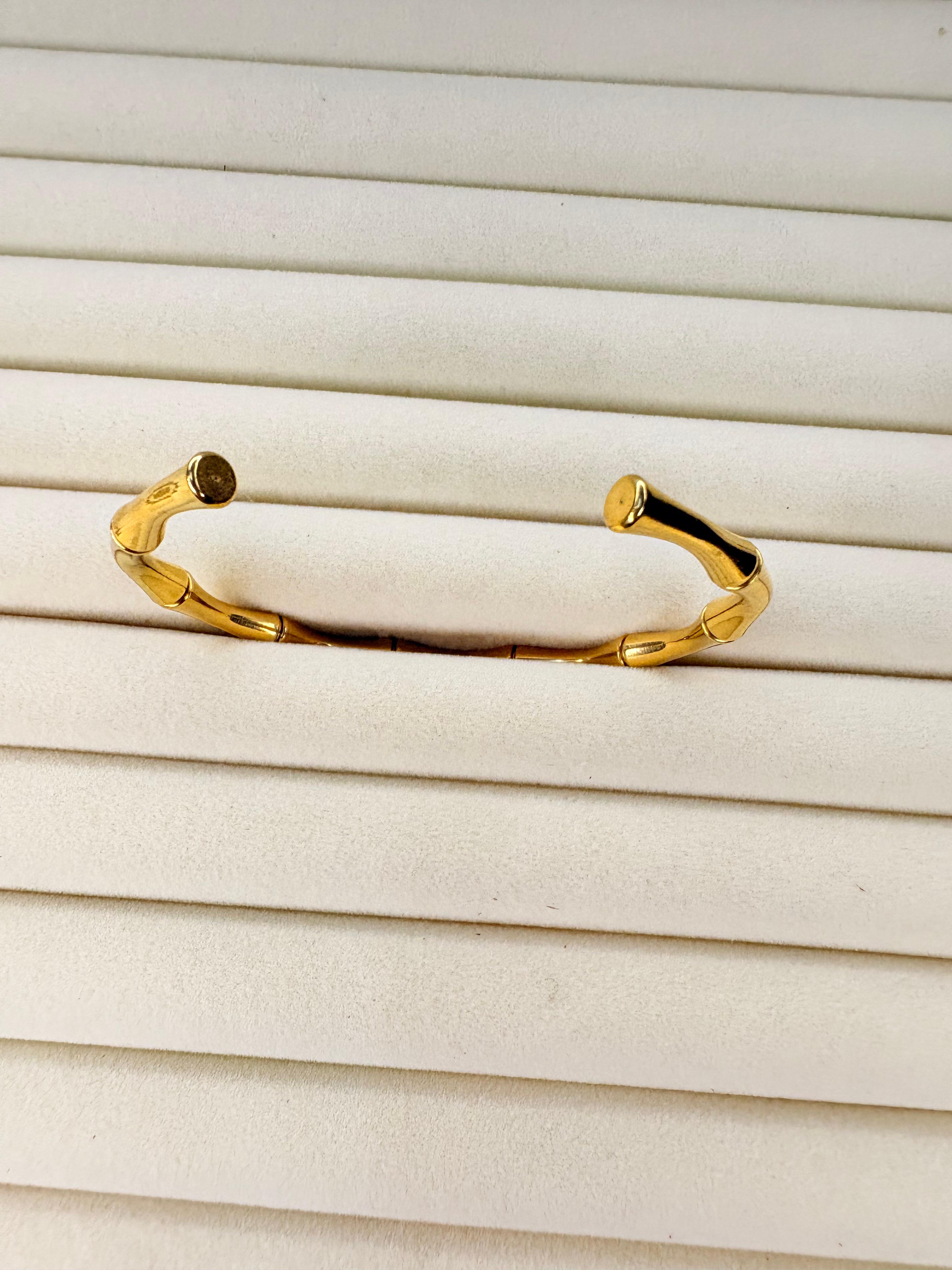 Open  Bamboo Bracelet