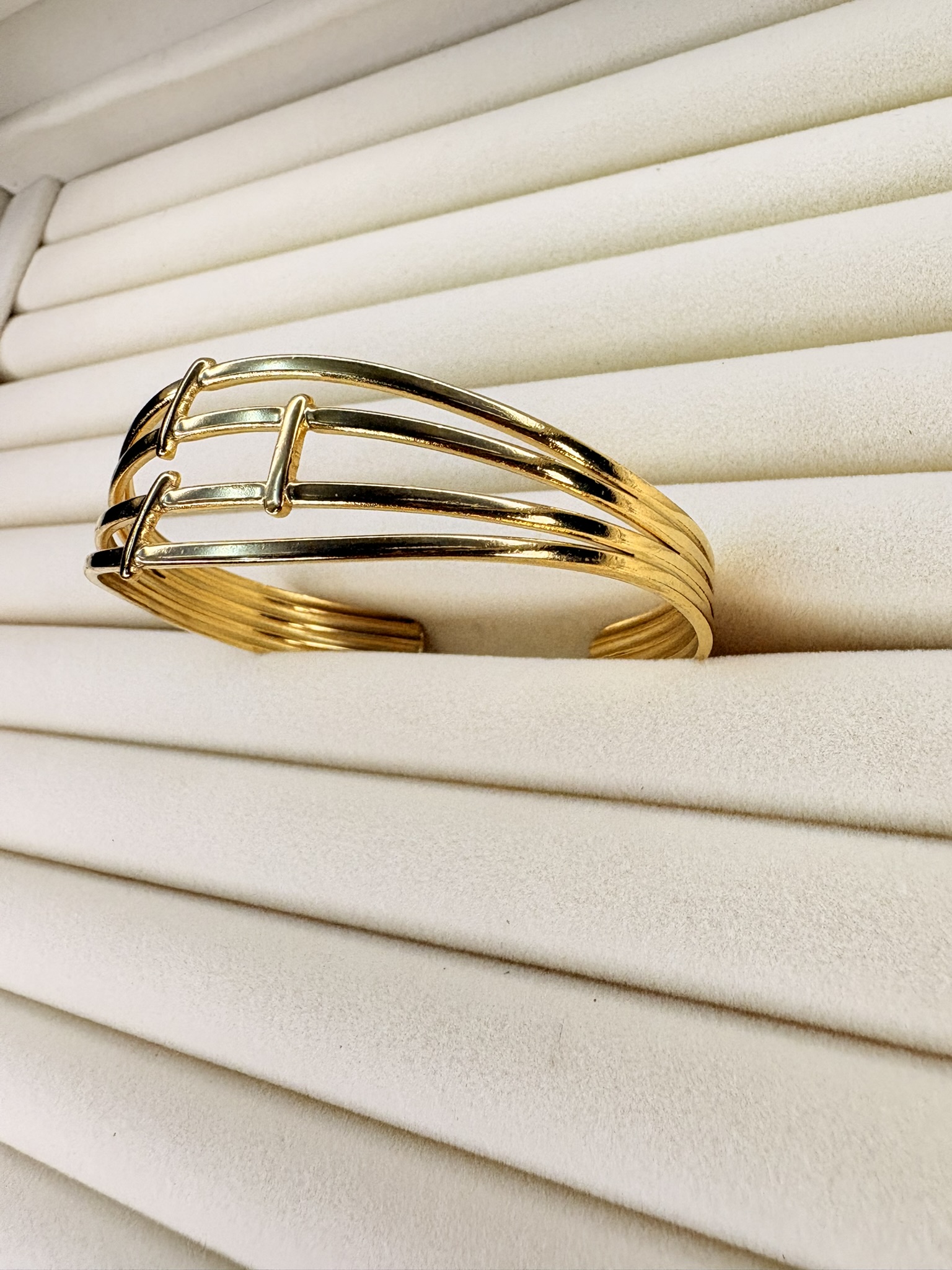 Gold Plated Cuff Bracelet
