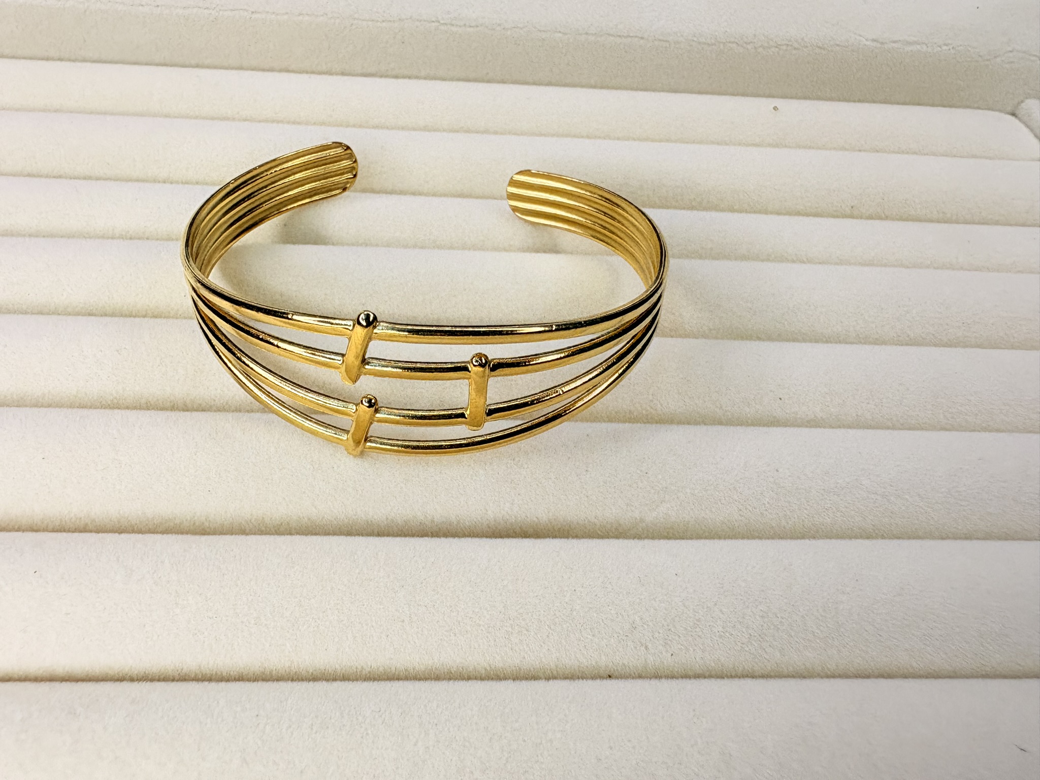 Gold Plated Cuff Bracelet