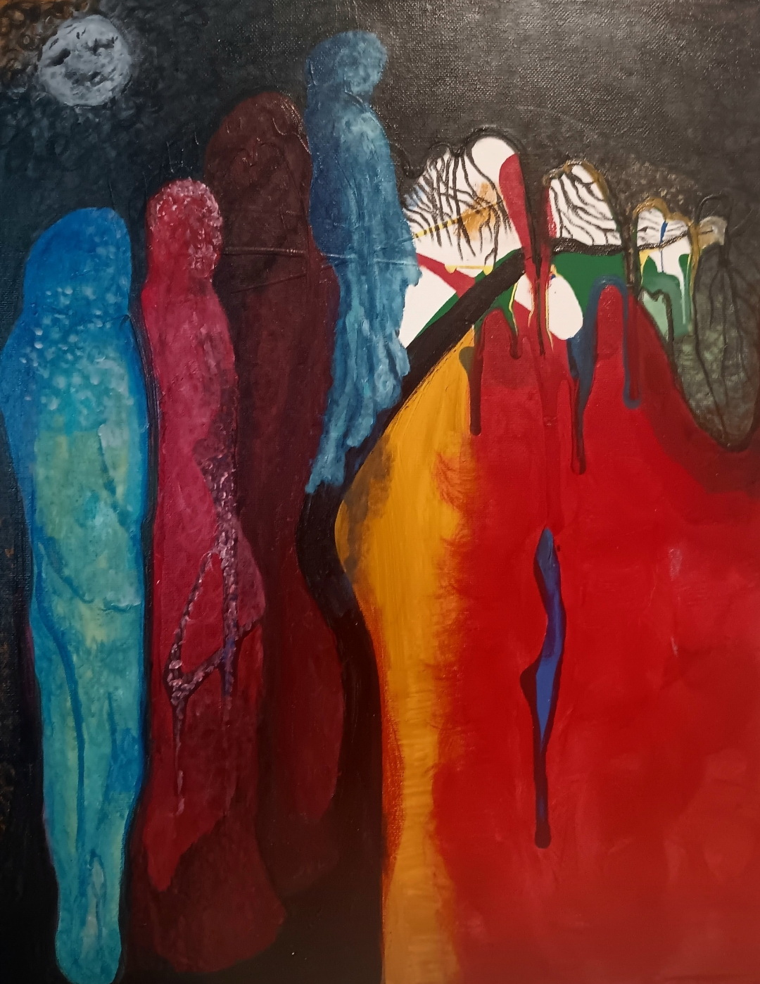 Abstract Expressionist Painting