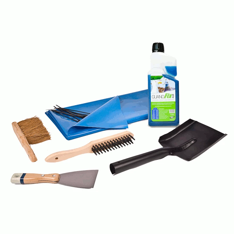 Pigeon Guano Removal Tool Kit – Bird Droppings Cleaning Set