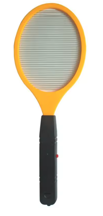 Single Layer Cordless Electric Mosquito Fly Insects Fryer Swatter Racket