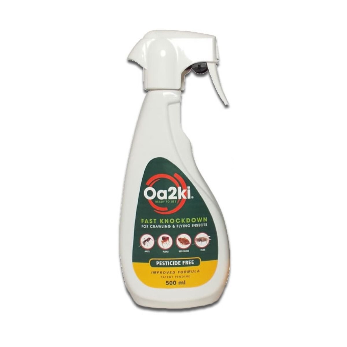 Oa2ki 500ml Ready-to-Use Insect Killer Trigger Spray – Toxin-Free & Plant-Based