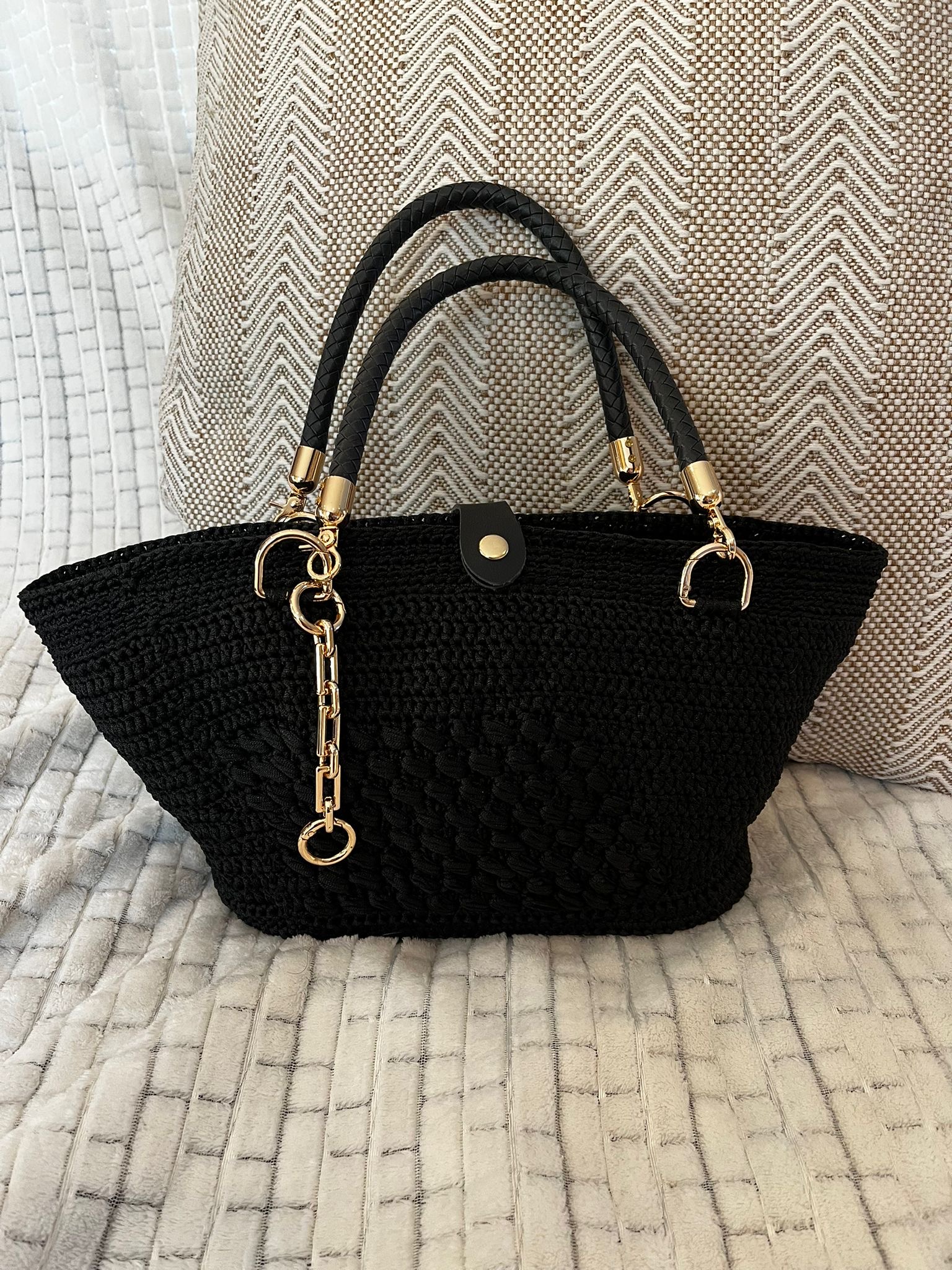 Sac Almada Noir – Élégance structurée