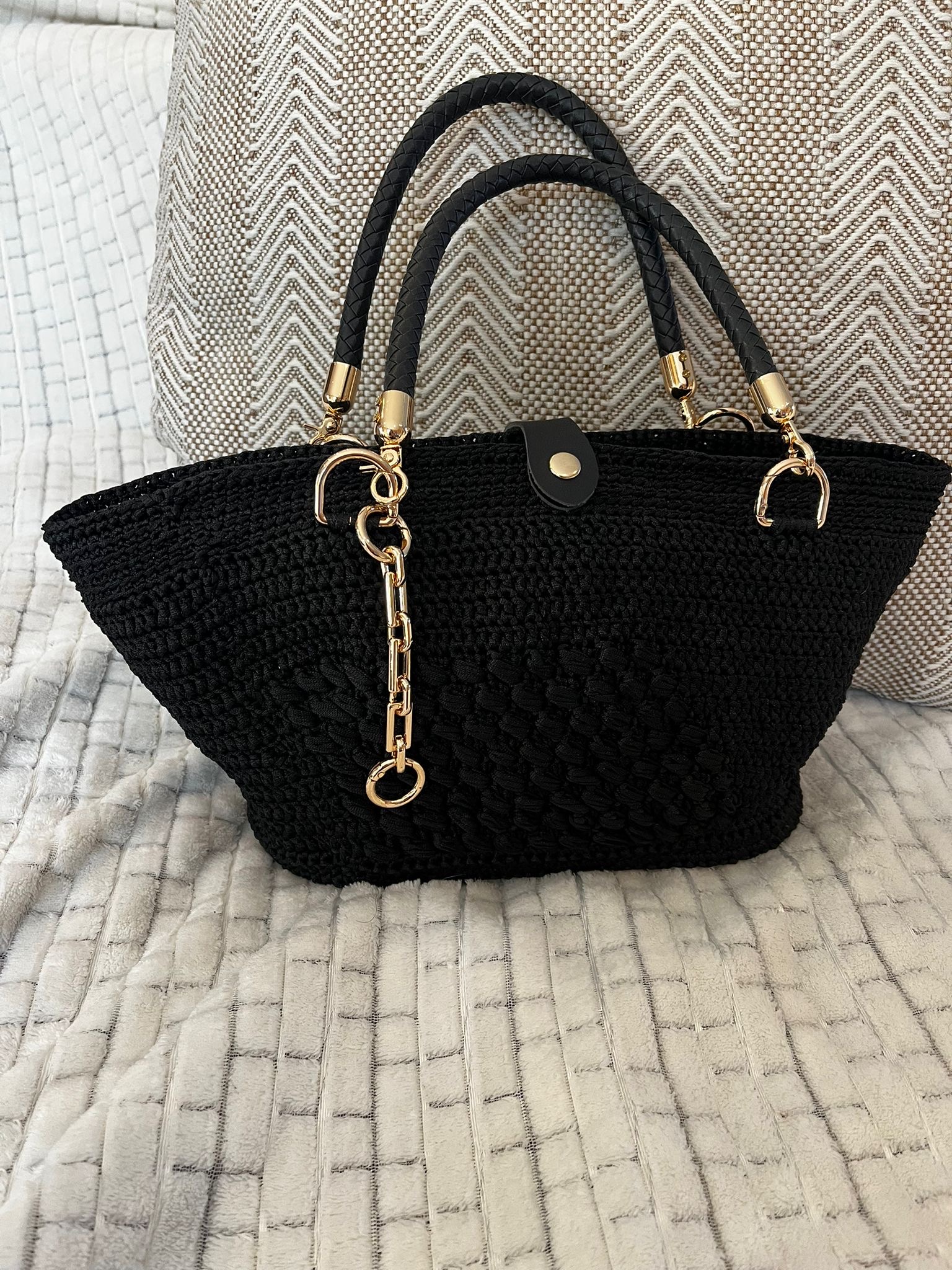 Sac Almada Noir – Élégance structurée