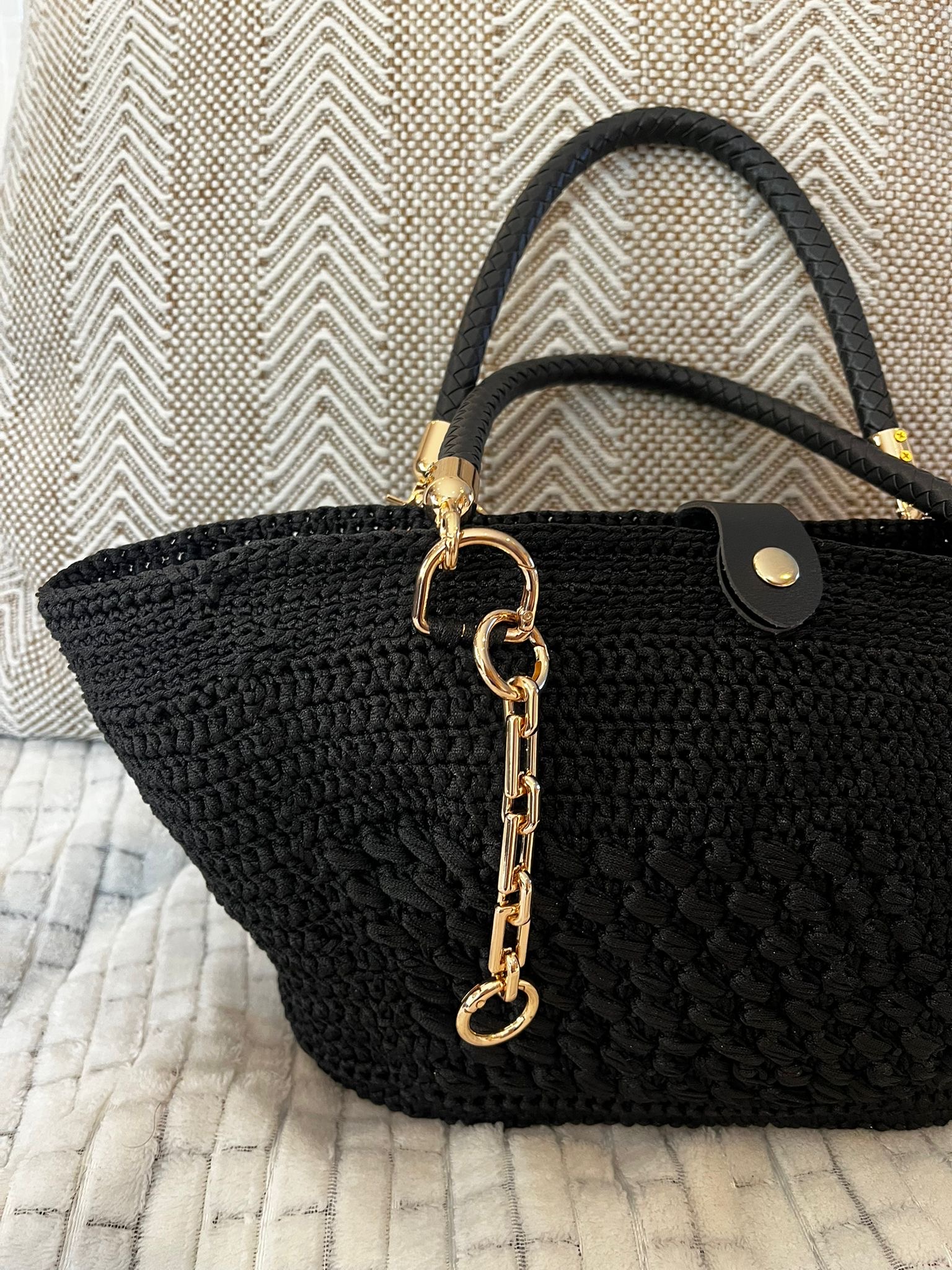 Sac Almada Noir – Élégance structurée