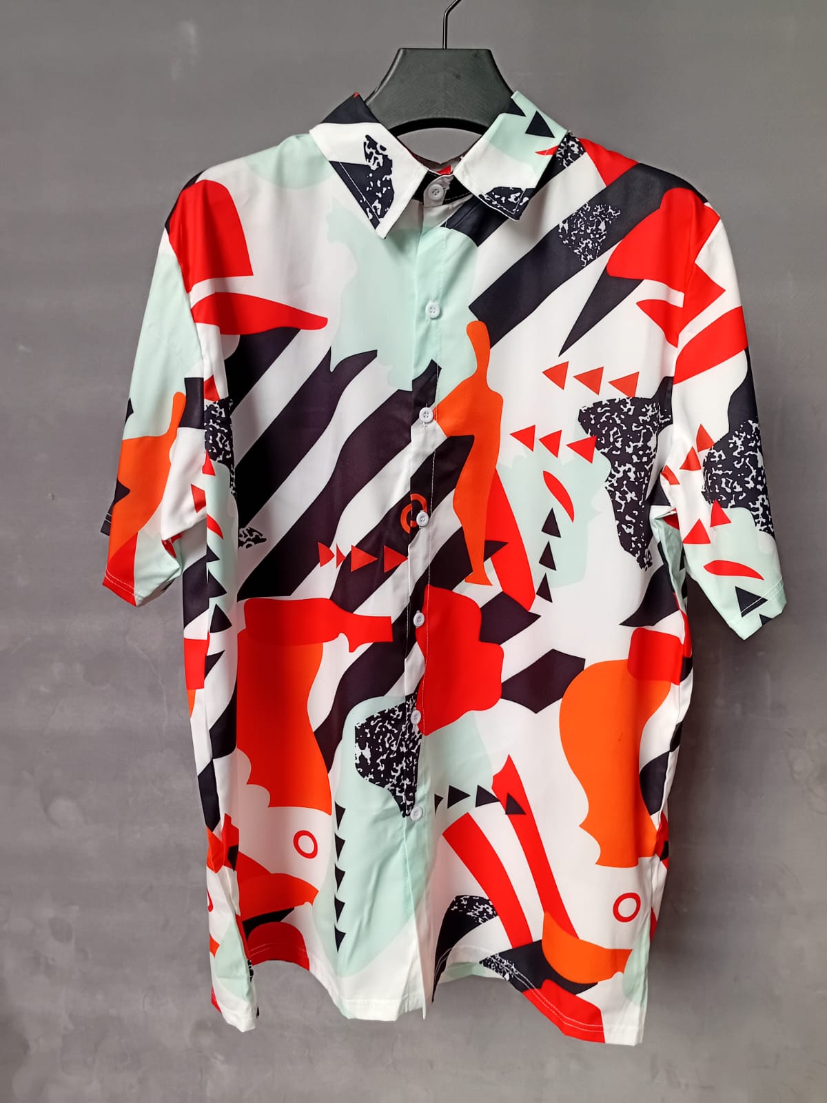 Men's Abstract Print Shirt