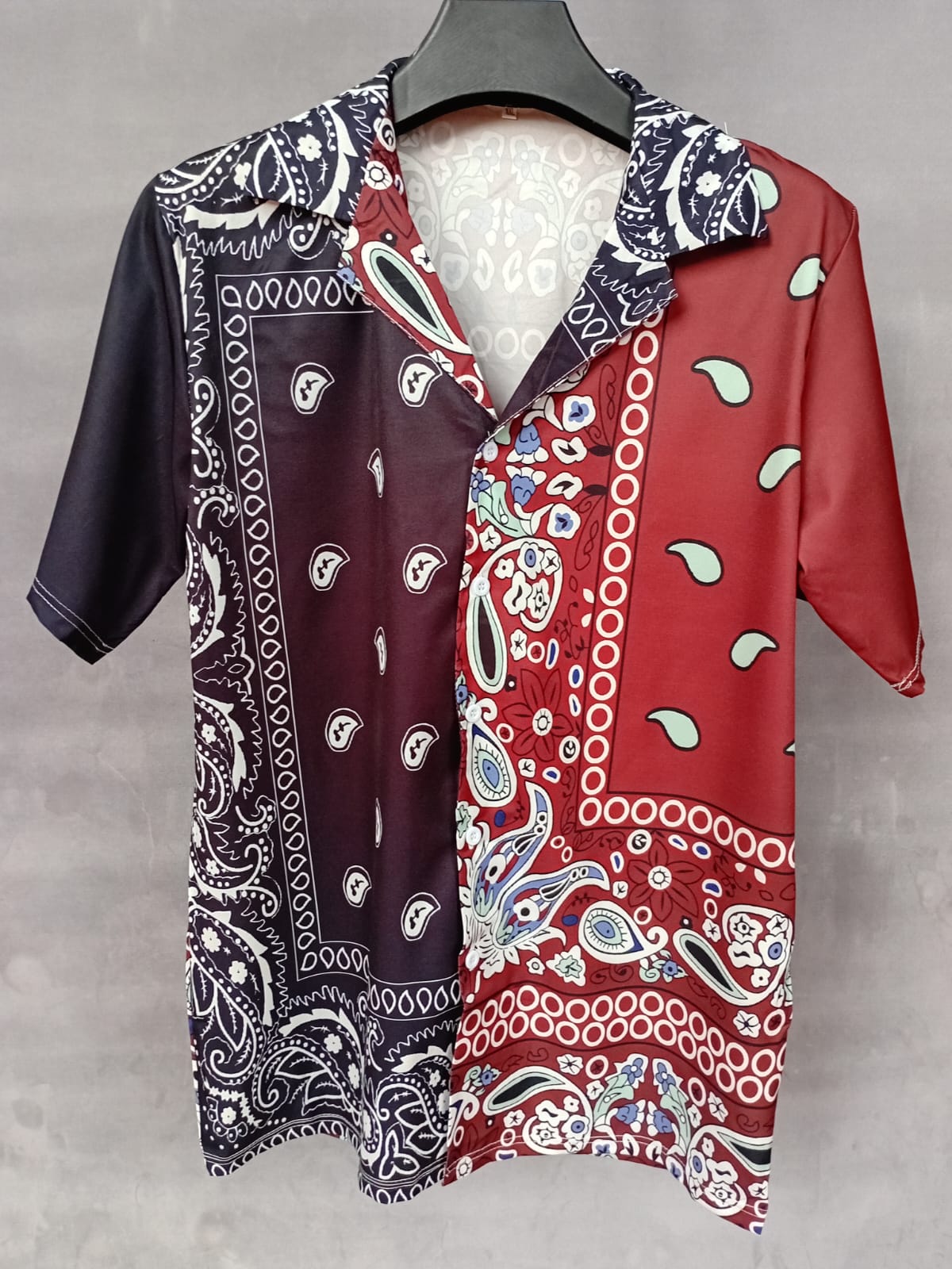 Patchwork Paisley Shirt