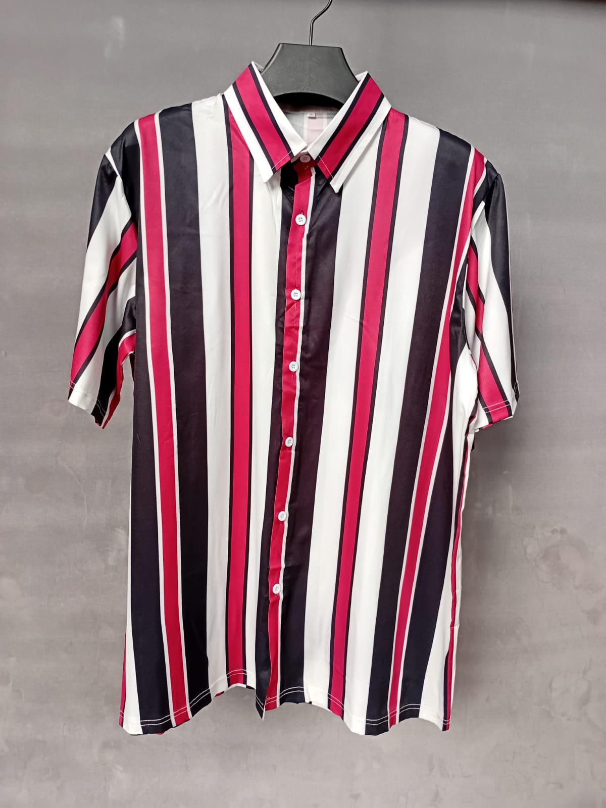 Men's Striped Short Sleeve Shirt