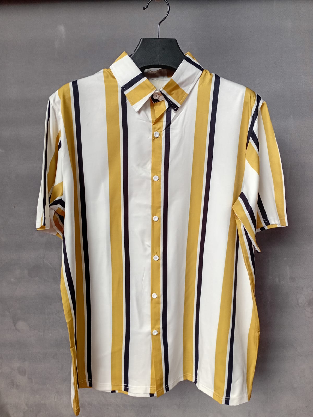 Striped Short-Sleeve Shirt