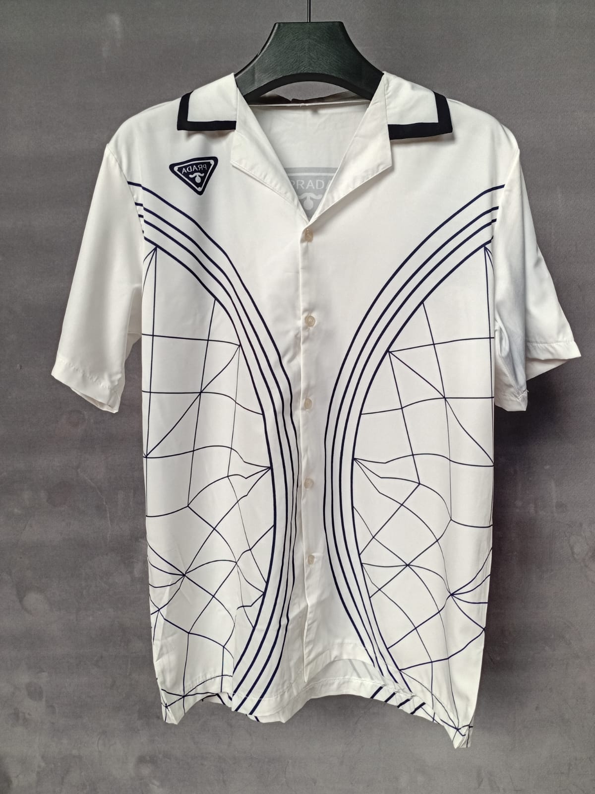 Prada Men's Short Sleeve Shirt