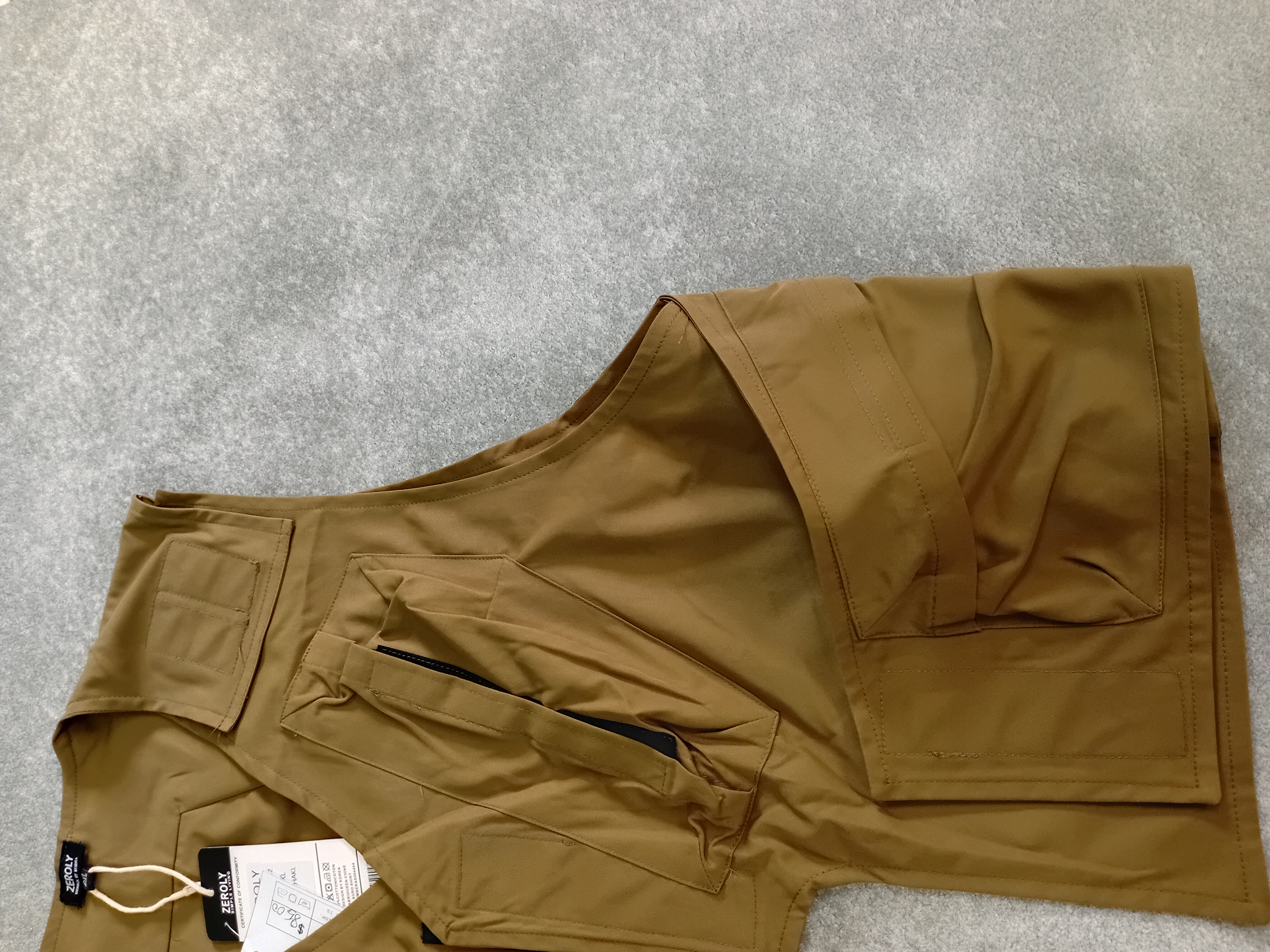 Brown Utility Vest